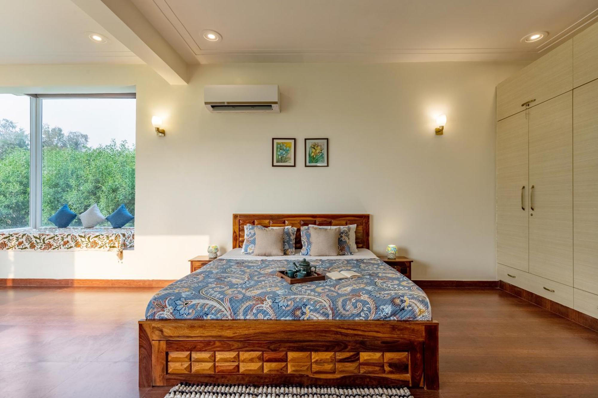 Alaya Stays Raga 2Bhk Farmstay With An Entertainment Lounge Sohna Zewnętrze zdjęcie
