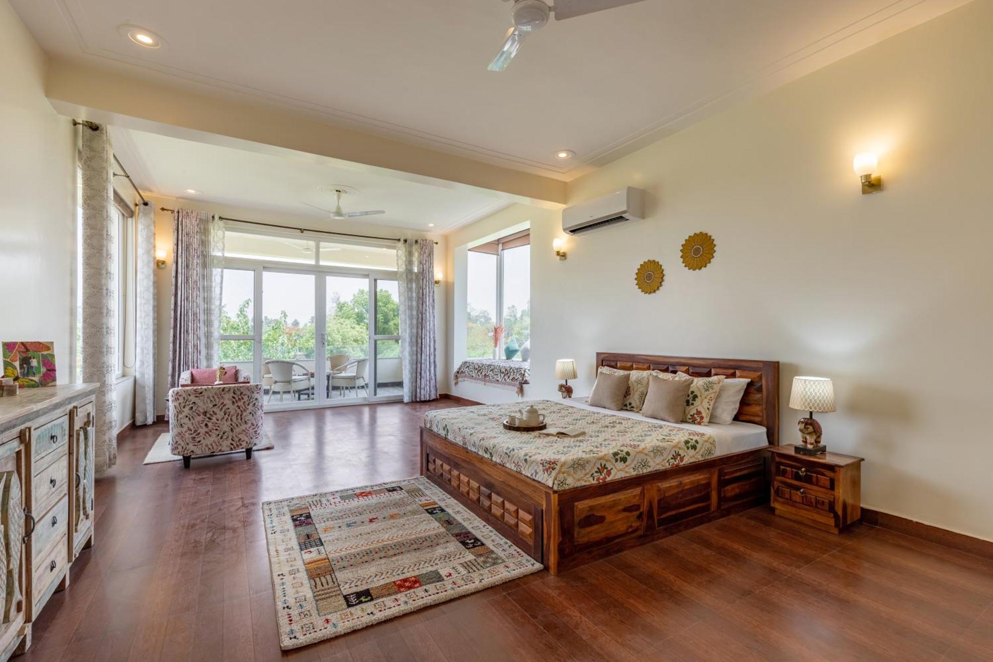 Alaya Stays Raga 2Bhk Farmstay With An Entertainment Lounge Sohna Zewnętrze zdjęcie