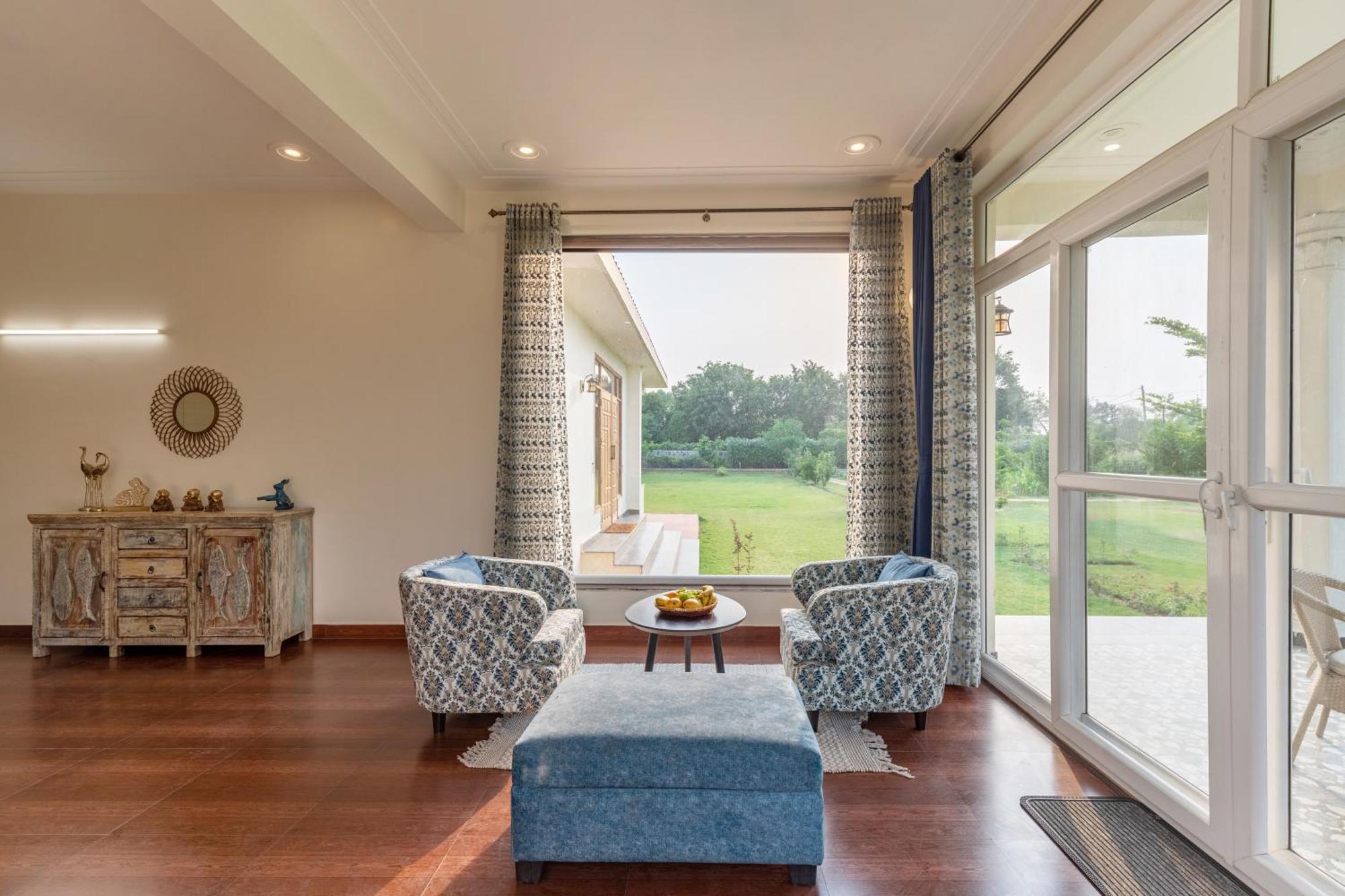 Alaya Stays Raga 2Bhk Farmstay With An Entertainment Lounge Sohna Zewnętrze zdjęcie